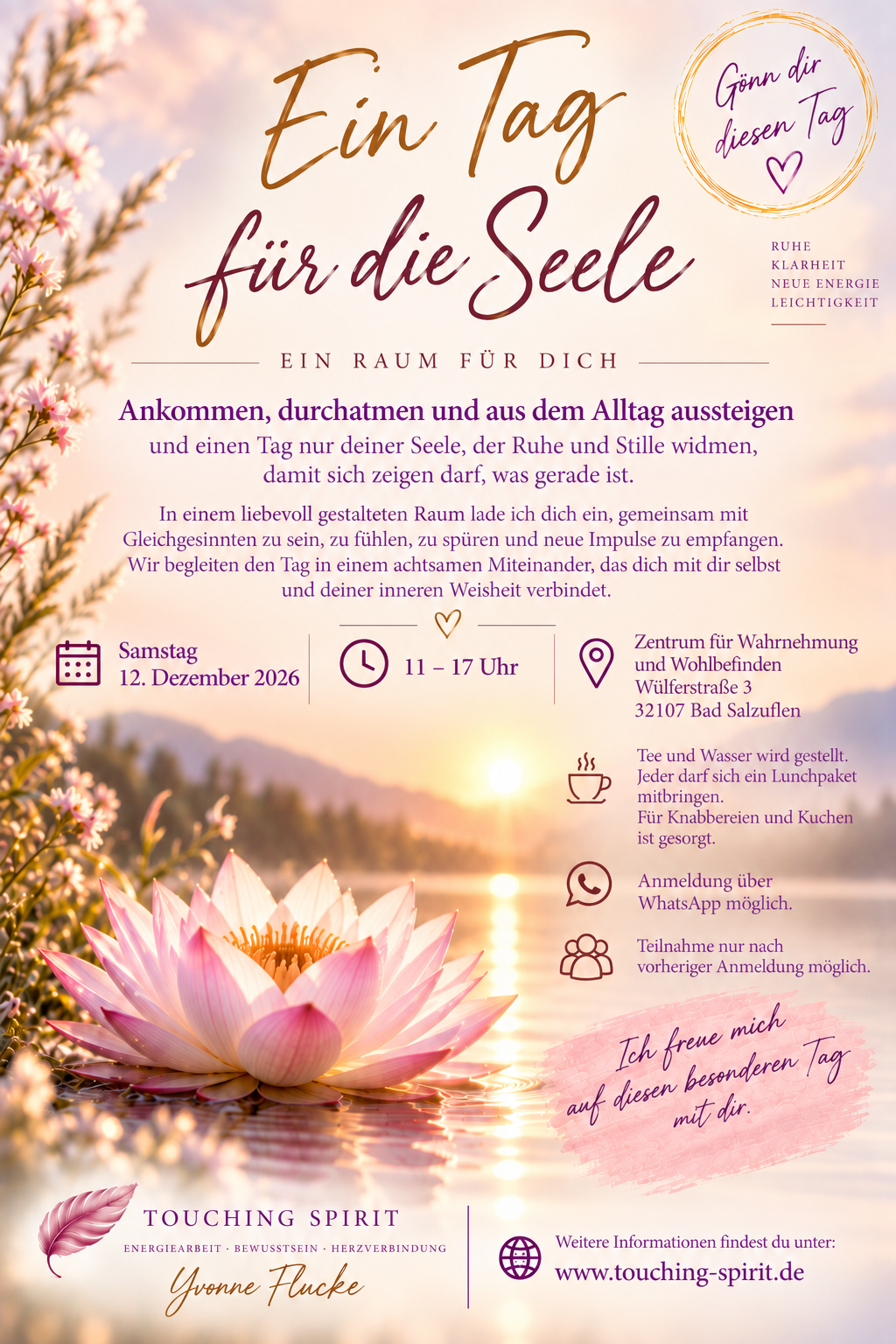 Ein Tag für die Seele